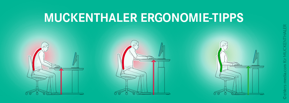 Praxis Gunsch - Muckenthaler Ergonomie-Tipps
